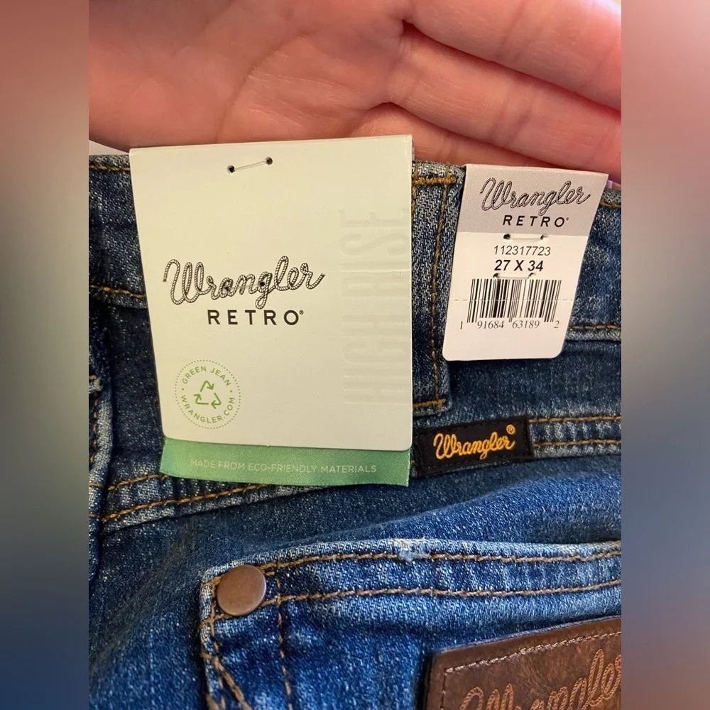 Wrangler flared jeans NWT